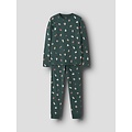 Name It Name It Boys'/Girls' Children's Christmas Pajama Set NKNVISMAS Green