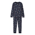 Name It Name It Jongens/Meisjes Kinder Kerst Pyjama Set NKNVISMAS Donkerblauw