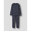 Name It Name It Jongens/Meisjes Kinder Kerst Pyjama Set NKNVISMAS Donkerblauw