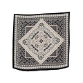 Sarlini Sarlini Dames Bandana Neksjaal Dun Zwart/Grijs