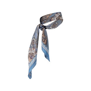 Sarlini Dames Bandana Neksjaal Dun Donkerblauw