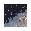 Sarlini Sarlini Women's Bandana Neck Scarf Thin Dark Blue