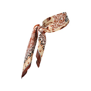 Sarlini Dames Bandana Neksjaal Dun Bruin
