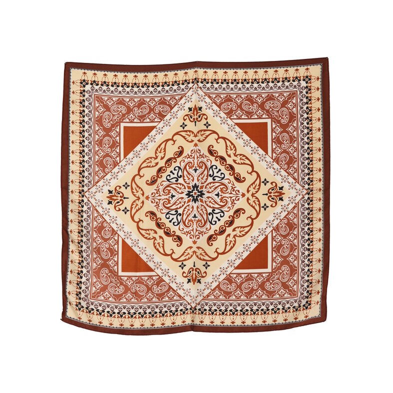 Sarlini Sarlini Dames Bandana Neksjaal Dun Bruin