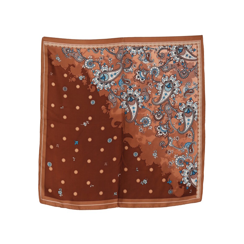 Sarlini Sarlini Dames Bandana Neksjaal Dun Bruin