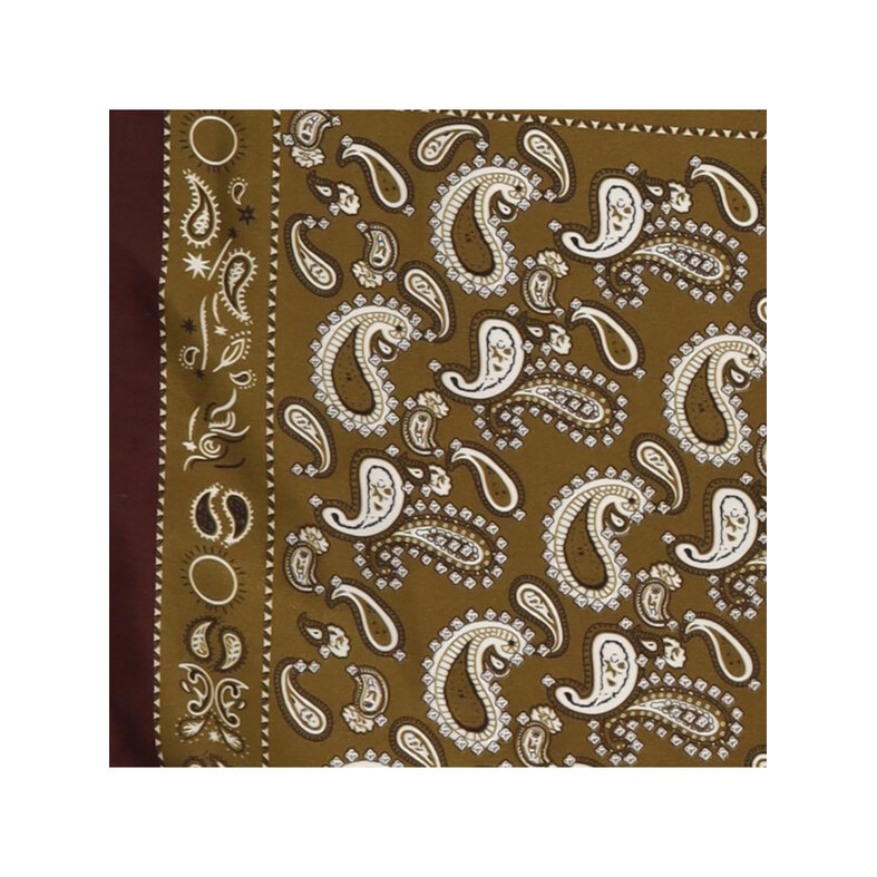 Sarlini Sarlini Dames Bandana Neksjaal Dun Bruin/Groen