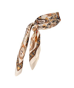 Sarlini Dames Bandana Neksjaal Dun Lichtbruin