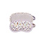 By Louise By Louise Dames Slaapmasker Katoen Set 2-Pack Paars Gebloemd/Gestreept