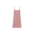 Ten Cate Ten Cate Dames Negligé Nachthemd Met Kant V-Hals Viscose Roze