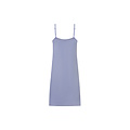 Ten Cate Ten Cate Dames Negligé Nachthemd Met Kant V-Hals Viscose Lichtblauw