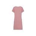 Ten Cate Ten Cate Dames Lang Nachthemd Korte Mouw Viscose Effen Roze