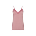 Ten Cate Ten Cate Women's Short Pajama Set Shortama with Lace V-Neck Viscose Pink