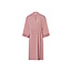 Ten Cate Ten Cate Women's Kimono Robe with Lace Viscose Solid Pink