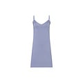 Ten Cate Ten Cate Women's Negligee Nightgown with Lace V-Neck Viscose Light Blue