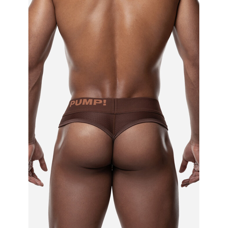 PUMP! PUMP Heren String Espresso Classic Bruin