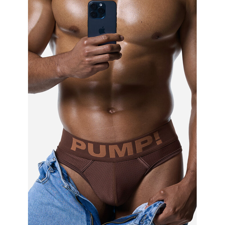 PUMP! PUMP Heren String Espresso Classic Bruin