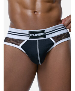 PUMP Heren String Sail Thong Zwart