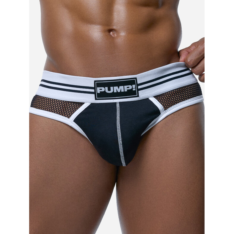 PUMP! PUMP Heren String Sail Thong Zwart