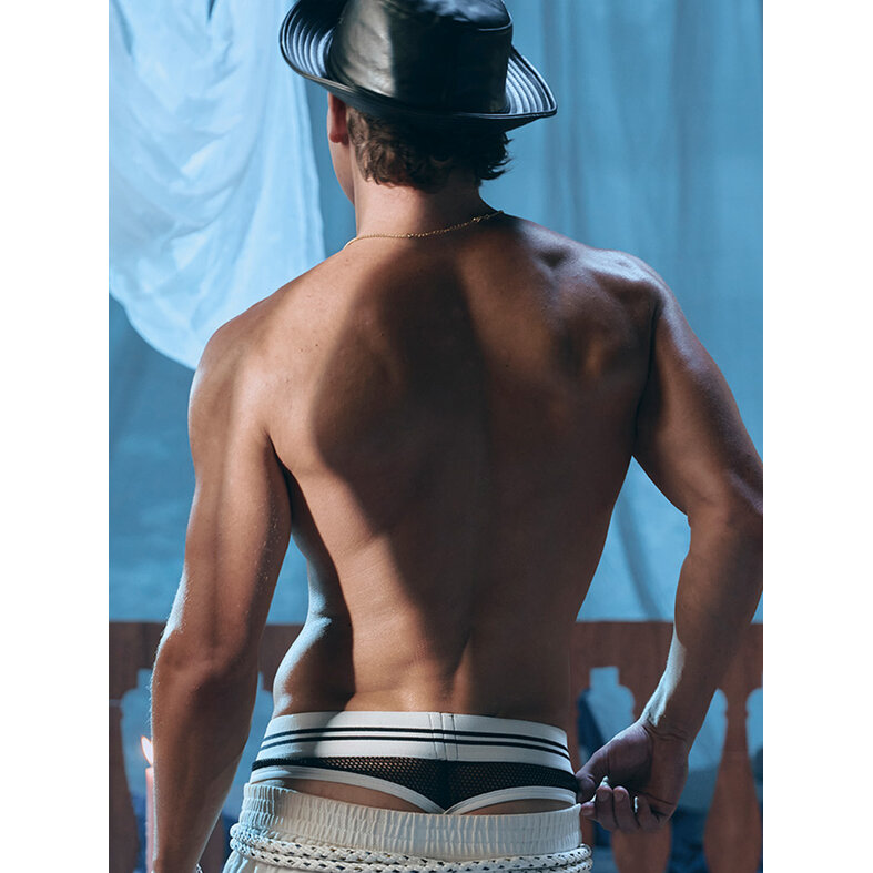 PUMP! PUMP Heren String Sail Thong Zwart
