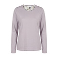 By Louise By Louise Dames Pyjama Set Lang Katoen Gebloemd Lila