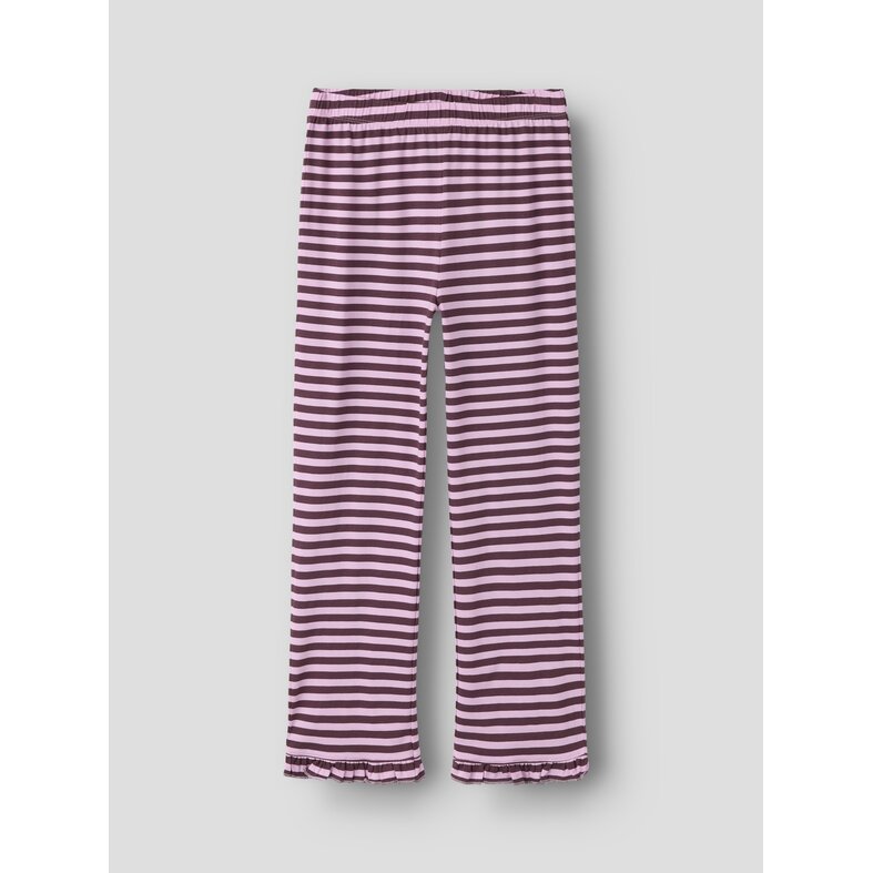 Name It Name It Meisjes Lange Pyjama Set Giftbox NKFREAQ Paars Gestreept/Strik Print