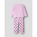 Name It Name It Meisjes Lange Pyjama Set Giftbox NMFRANIQ Roze Beer Print/Gestipt