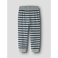 Name It Name It Boys' Long Pajama Set NMMRYNDQ Turquoise Dinosaur Print/Striped