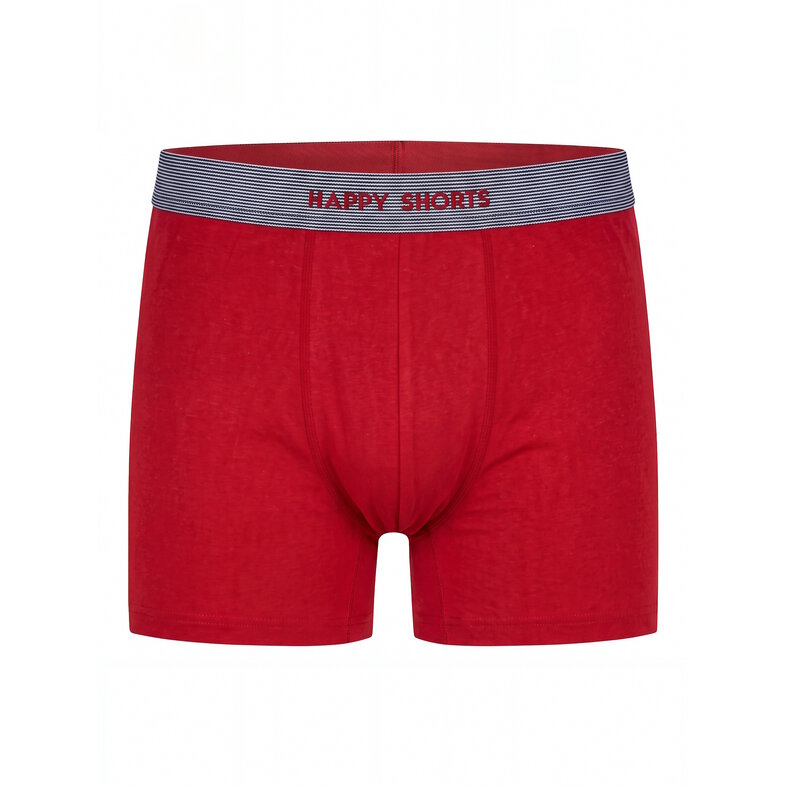 Happy Shorts Happy Shorts Heren Kerst Boxershorts Trunks 2-Pack Rood/Groen
