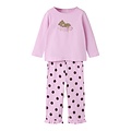 Name It Name It Meisjes Lange Pyjama Set Giftbox NMFRANIQ Roze Beer Print/Gestipt