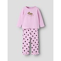 Name It Name It Girls' Long Pajama Set Gift Box NMFRANIQ Pink Bear Print/Polka Dot