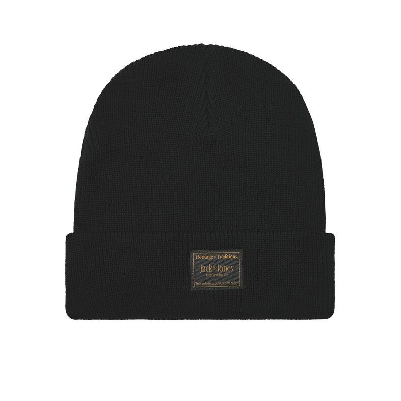 Jack & Jones Jack & Jones Heren Muts JACATTITUDE Beanie Zwart