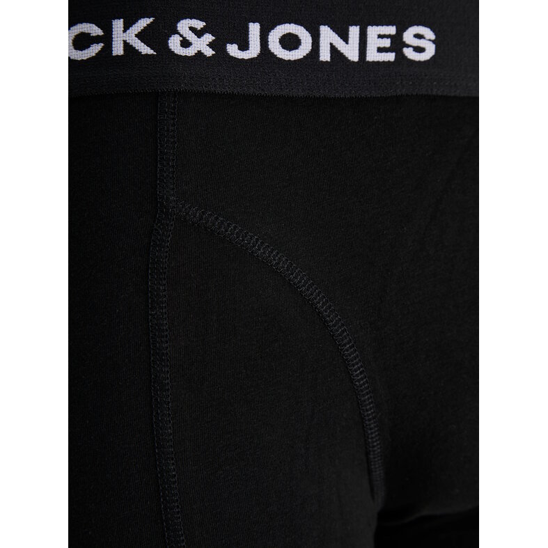 Jack & Jones Jack & Jones Heren Plus Size Boxershorts Trunks JACBLACK FRIDAY 5-Pack Effen Zwart