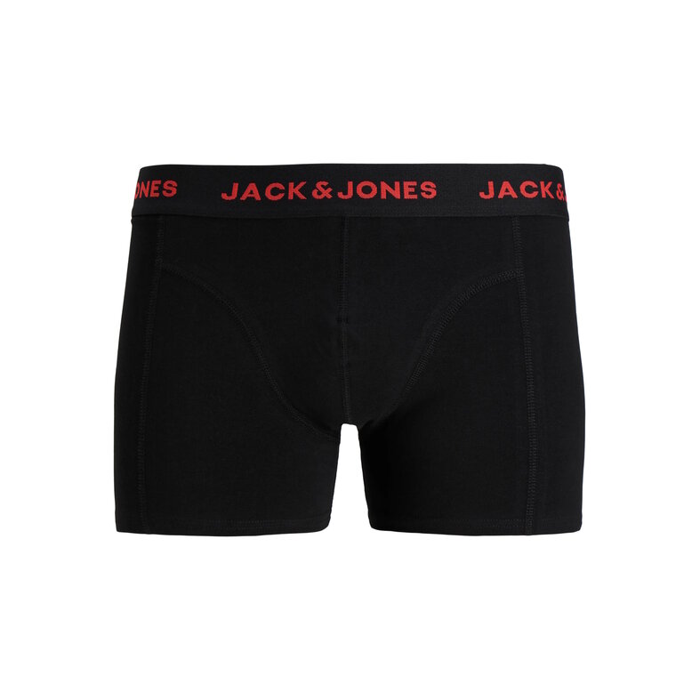 Jack & Jones Jack & Jones Heren Plus Size Boxershorts Trunks JACBLACK FRIDAY 5-Pack Effen Zwart