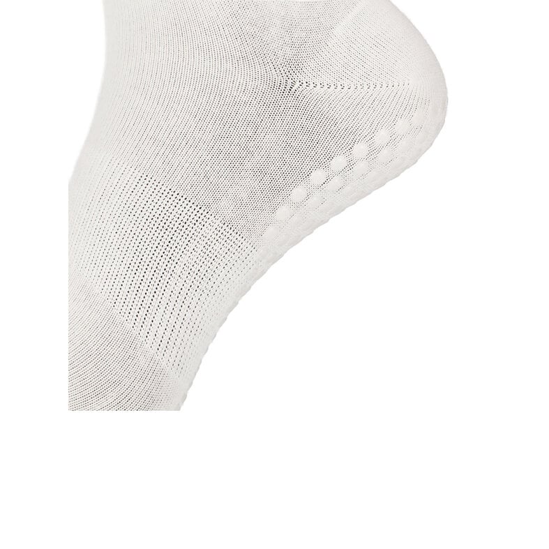 Basset Basset Women's Ankle Socks Non-Slip Yoga & Pilates 2-Pack White