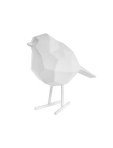 Present Time Present Time Statue Bird small - Matt White