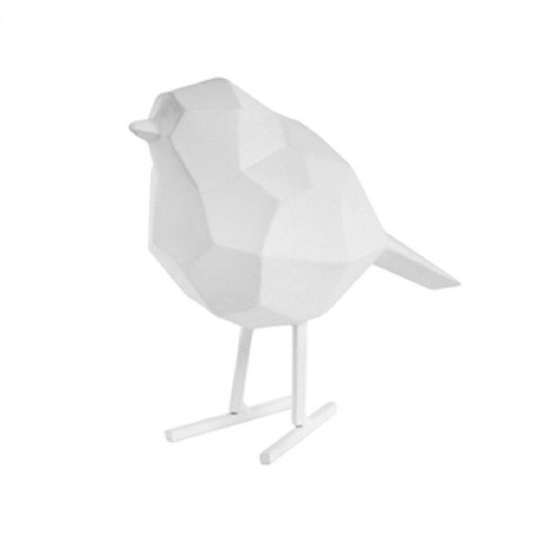 Present Time Present Time Statue Bird small - Matt White