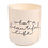 Räder Design Räder -  Poetry light - What a beautiful life, small Ø 6cm hoogte 7cm