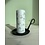 Rustik Lys Rustik Lys - Pillar candle black and white High five by Kimmi - 6x15cm