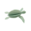 LOVI Lovi Sea turtle 12 cm Mint green Birch wood