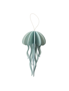 LOVI Lovi Jellyfish 12 cm Lichtblauw Berkenhout