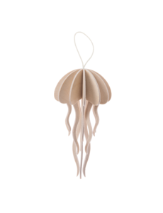 LOVI Lovi Jellyfish 8 cm Natural Birch Wood