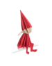 LOVI Lovi Elf Meisje 12 cm Helder rood Berkenhout