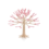 LOVI Lovi Cherry Tree 11.5 cm Natural birch wood / Pink blossom