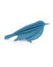 LOVI Lovi Bird 8 cm Blauw Berkenhout