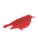 LOVI Lovi Bird 8 cm Rood Berkenhout