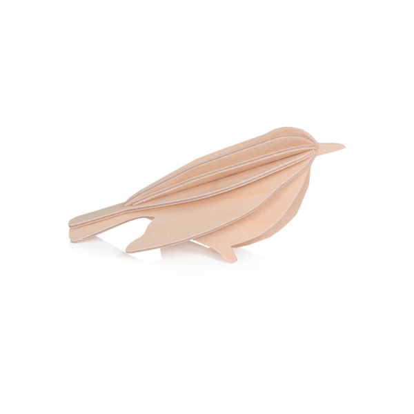 LOVI Lovi Bird 12 cm Naturel Berkenhout