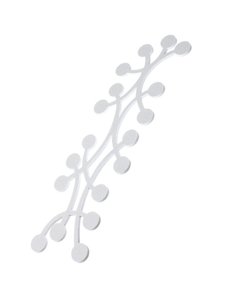 Verso Design Verso Design - Onderzetter MARJA Trivet - Long - Zilvergrijs wol vilt