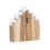 Räder Design Räder - Napkin House small acacia wood - (napkin size 25x25cm)