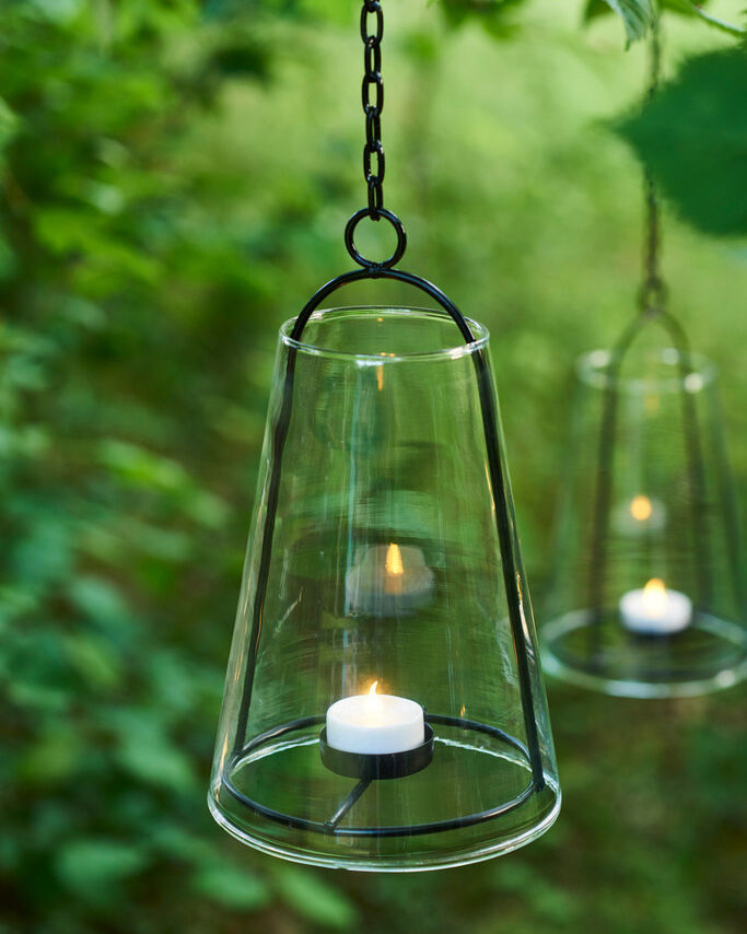 schreeuw te ontvangen winnaar Sirius – Albert hangende lantaarn met LED theelicht - hoogte 23cm (geschikt  voor afstandsbediening) - MNH Scandinavian Design & Living