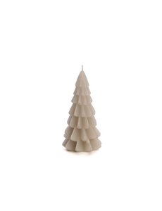 Rustik Lys Rustik Lys – Christmas tree candle – Linen – 6x12cm